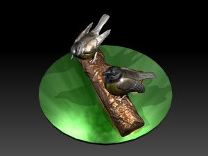 birds figure Modèles 3D en vedette