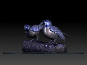 birds figure 3D Print Model