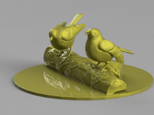 birds figure 3D Print Model