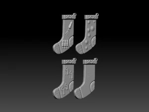 new year and christmas pack 3D Print Model