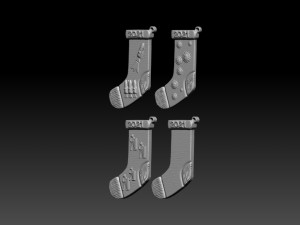new year and christmas pack 3D-printmodel