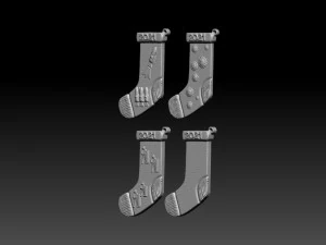 new year and christmas pack 3D Print Model