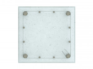 sectional column 3D Model