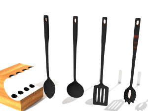 cooking tools1 3d modeling by blender 3D 模型
