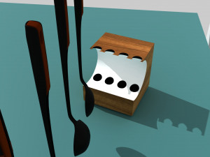 cooking tools1 3d modeling by blender 3D 模型