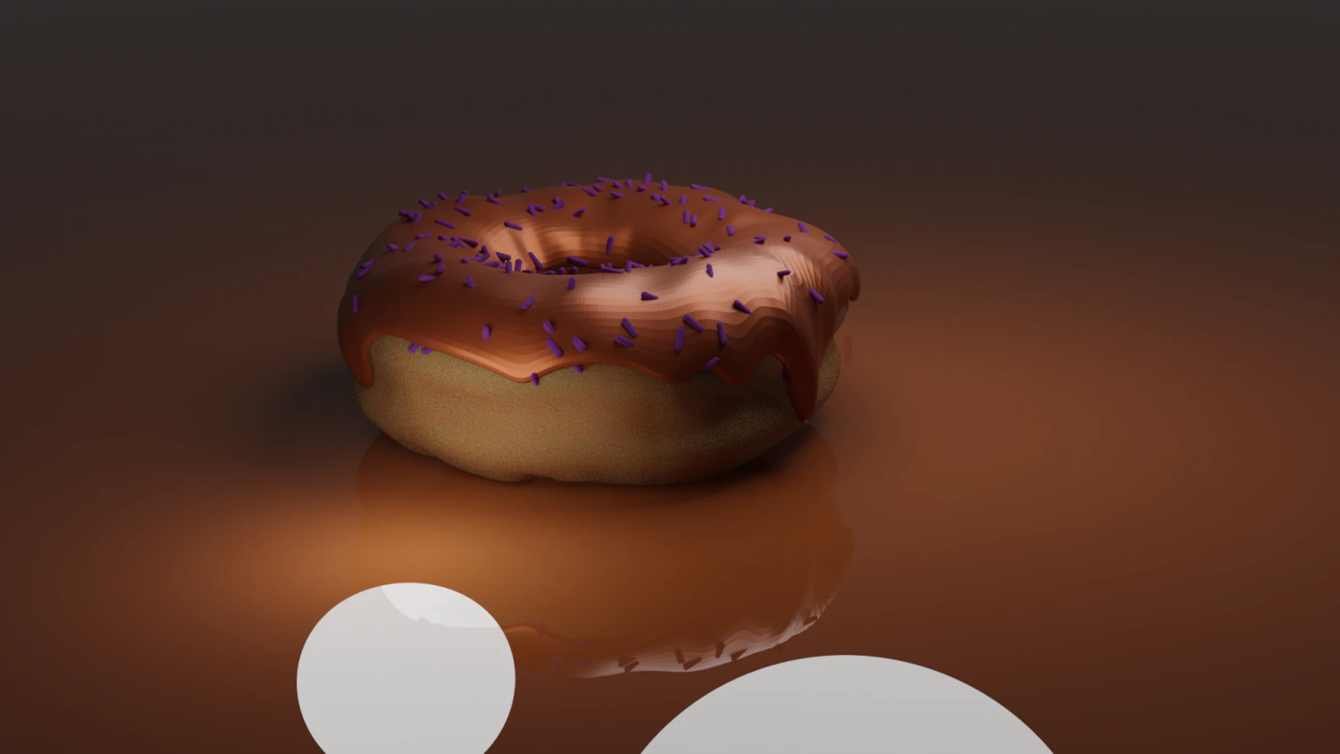 donut 3D Model .c4d .max .obj .3ds .fbx .stl .blend 