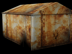 ussr garage 3D Model