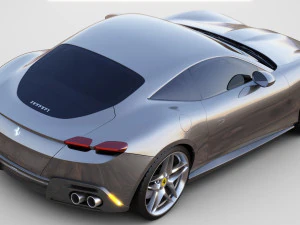 Ferrari roma 2020 3D Model