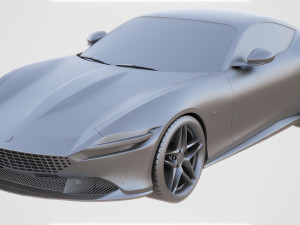 Ferrari roma 2020 3D Model