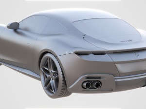 Ferrari roma 2020 3D Model