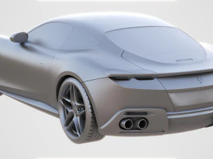 Ferrari roma 2020 3D Model
