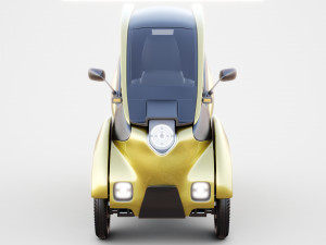 Concept 3 wheel electric vehicle Modèle 3D