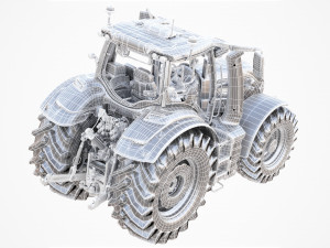 Valtra Q-series tractor 3D Model