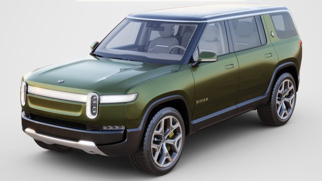 Suv R1S 3D 模型 .c4d .max .obj .3ds .fbx .stl .blend 