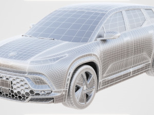 Electric Suv Ocean 2023 Modello 3D