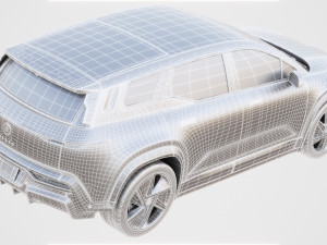 Electric Suv Ocean 2023 Modello 3D