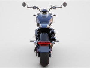 Generic American motorcycle Modelo 3D