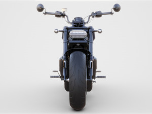 Generic American motorcycle Modelo 3D