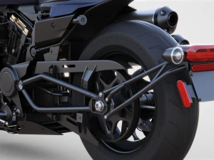 Generic American motorcycle 3D Model