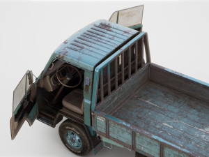 Mitsubishi Fuso Canter mk3 PBR 3D Модель