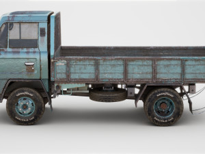 Mitsubishi Fuso Canter mk3 PBR 3D Модель