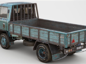 Mitsubishi Fuso Canter mk3 PBR 3D Модель