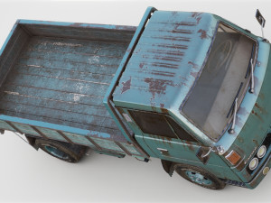 Mitsubishi Fuso Canter mk3 PBR 3D Модель