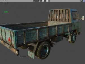 Mitsubishi Fuso Canter mk3 PBR 3D Модель