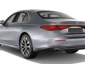 Mercedes-Benz E-class 2024 with interior 3D 모델
