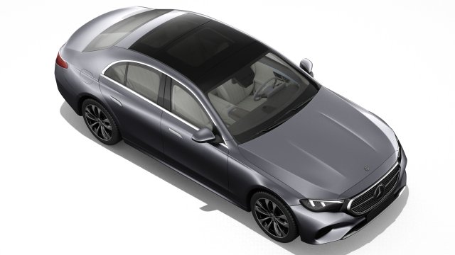 Mercedes-Benz E-class 2024 with interior 3D Model