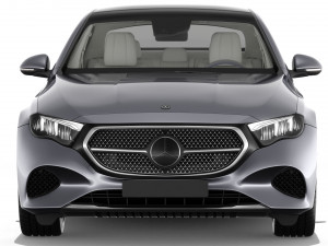 Mercedes-Benz E-class 2024 with interior 3D 모델