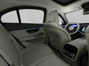 Mercedes-Benz E-class 2024 with interior 3D Model