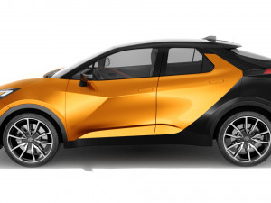 Toyota C-HR 2024 with interior Modelo 3D