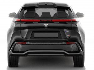 Toyota C-HR 2024 with interior Modelo 3D