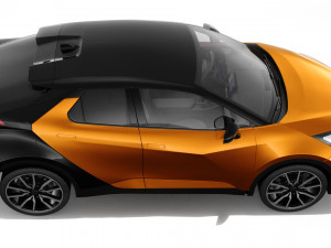 Toyota C-HR 2024 with interior Modelo 3D