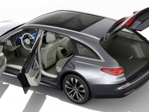 Mercedes-Benz E-class Estate 2024 with interior 3D Model