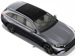 Mercedes-Benz E-class Estate 2024 with interior 3D Model