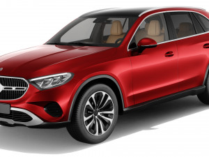 Mercedes-Benz GLC 2023 with interior Modelo 3D