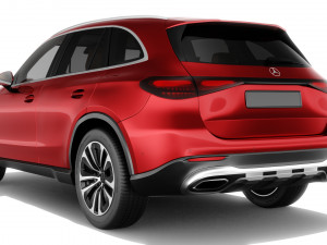 Mercedes-Benz GLC 2023 with interior Modelo 3D