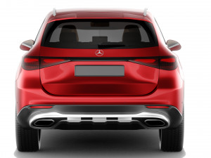 Mercedes-Benz GLC 2023 with interior Modelo 3D