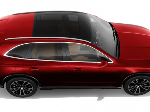 Mercedes-Benz GLC 2023 with interior Modelo 3D