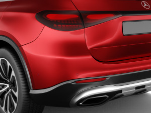 Mercedes-Benz GLC 2023 with interior Modelo 3D