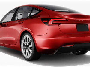 Tesla Modelo 3 2024 Modelo 3D