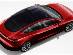 Tesla Model 3 2024 3Dモデル