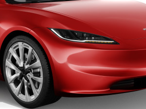 Tesla Model 3 2024 3Dモデル