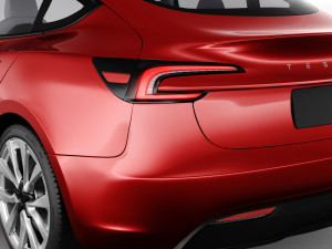 Tesla Model 3 2024 3Dモデル