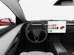 Tesla Model 3 2024 3Dモデル
