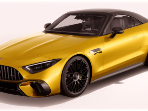 Mercedes-Benz SL 63 AMG 2023 3D-Modell