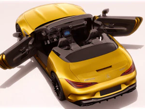 Mercedes-Benz SL 63 AMG 2023 3D Model