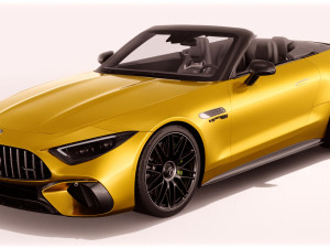 Mercedes-Benz SL 63 AMG 2023 3D-Modell